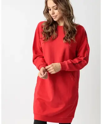 Devergo dámske šaty červená