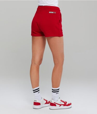  RETRO dámske kratasy Gianna red