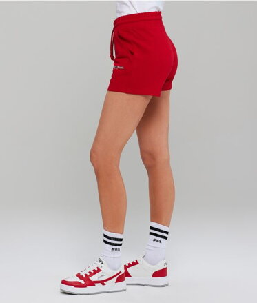  RETRO dámske kratasy Gianna red