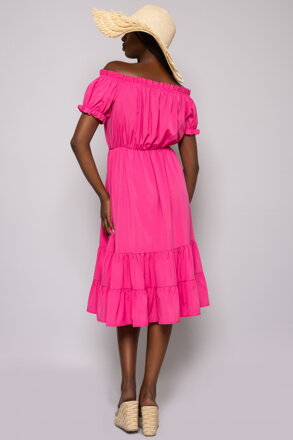AMNSIA šaty pink