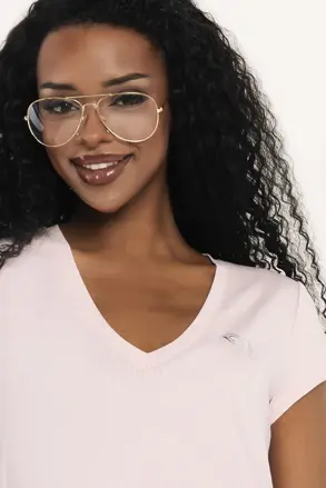 AMNESIA tricko Sinello pudrove