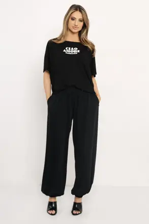 AMNESIA tunika Lasin cierna