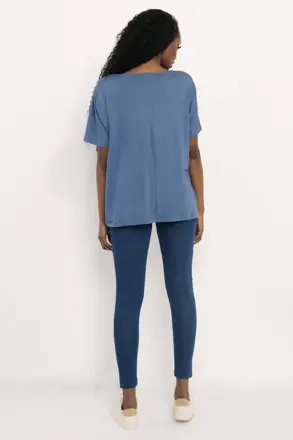 AMNESIA tunika Lasin modra