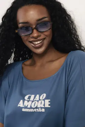 AMNESIA tunika Lasin modra