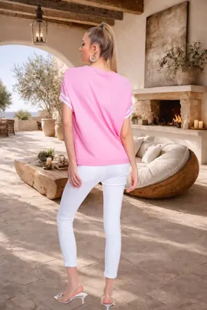 MAYO CHIX tricko Yola ruzova