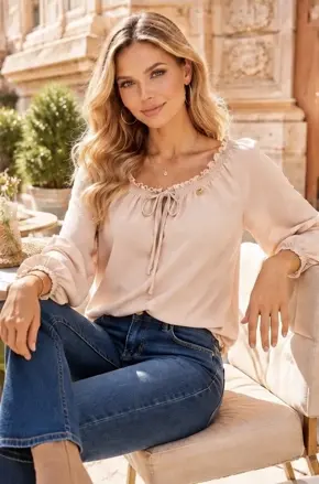 MAYO CHIX bluzka BETH bež