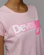 Devergo dámske tričko ružové