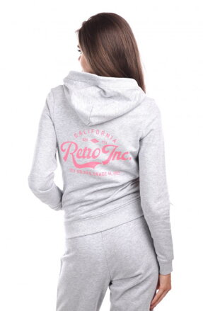 Retrojeans dámska mikina LUCA sivá