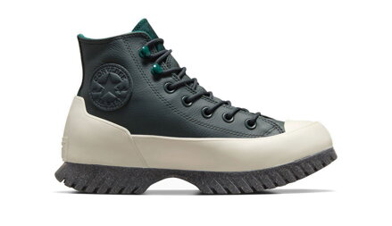 CONVERSE tenisky kožené zelené