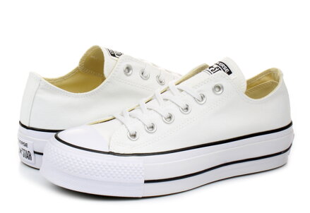 CONVERSE kožené tenisky biele