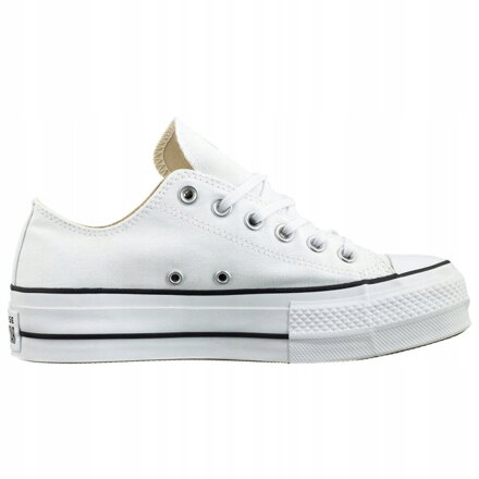 CONVERSE kožené tenisky biele