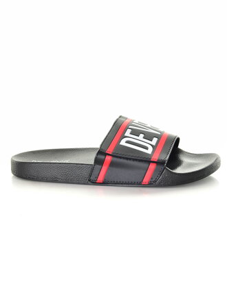 Pánske šľapky BRUNO black Devergo