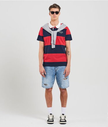 RETRO panska polokosela ATLANTIS cervena 