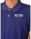 RETRO panska polokosela LUCKY modra