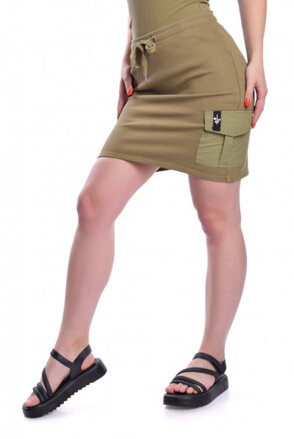 RETRO kratka sukna EILEEN khaki