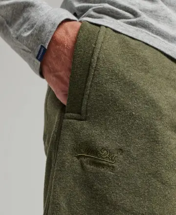 Superdry pánske krátke nohavice khaki Olive Marl