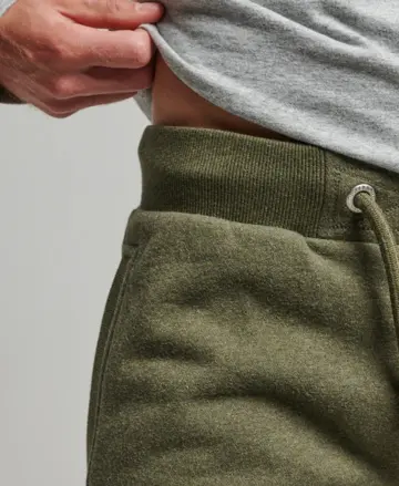 Superdry pánske krátke nohavice khaki Olive Marl