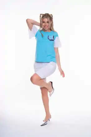 MAYO CHIX tričko Comfort modré