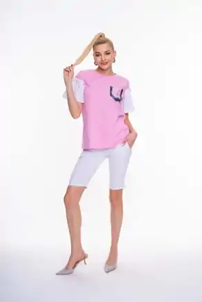 MAYO CHIX tričko Comfort ružové