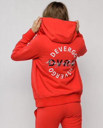  Dámska DevergoJeans mikina červená