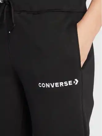  Converse Teplákové nohavice čierna
