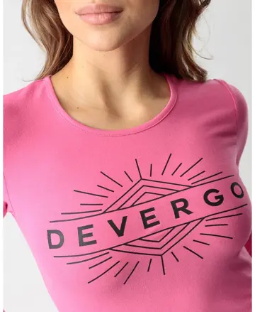 Devergo dámske šaty ružová