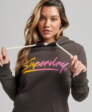 Superdry dámska mikina Downtown Scripted Hoodie