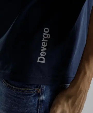 Devergo pánske tričko modre