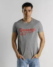 Devergo pánske tričko SIVé