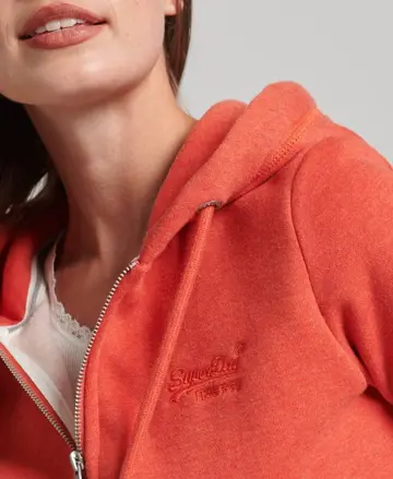 Superdry dámska mikina oranžová