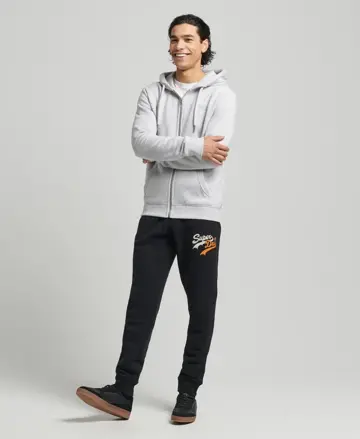 Superdry pánske tepláky čierne