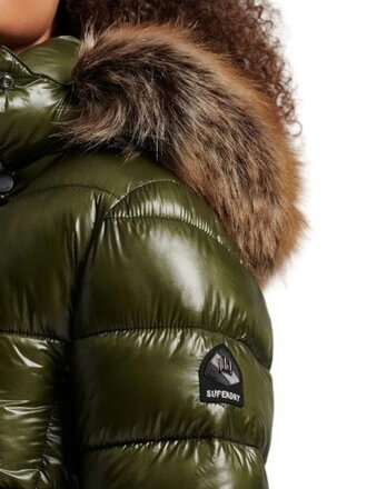 Dámska Superdry Fuji Shine tmavo zelená