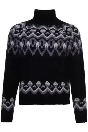  Dámsky sveter Superdry Vintage Slouchy čierna