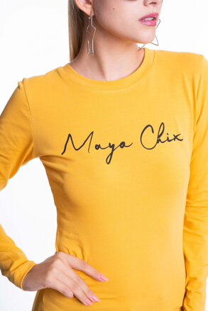Dámske tričko LIGHT Mayo Chix horčicové