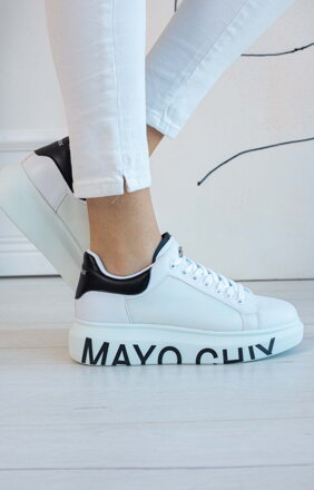 Tenisky MIRIAM white black Mayo Chix 2827