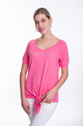 MAYO CHIX tričko Afonya malinova