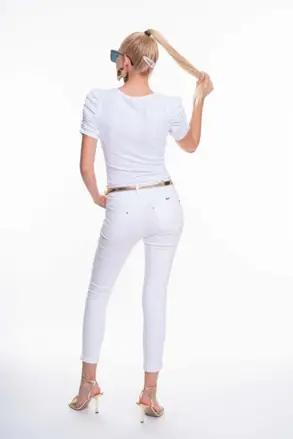 MAYO CHIX tricko CAPRI biele
