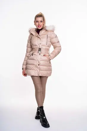 MAYO CHIX zimný kabát CARDONA gold