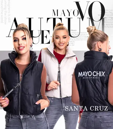 MAYO CHIX vesta Santa čierna