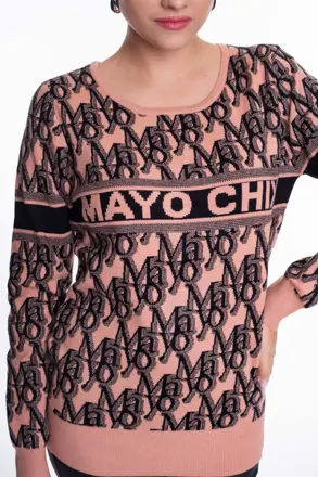 MAYO CHIX pulover Pearl caramel