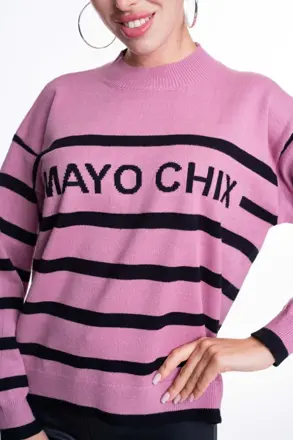 MAYO CHIX pulover pletený Macy staoružový
