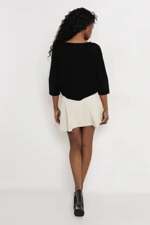 AMNESIA tricko Inker cierne