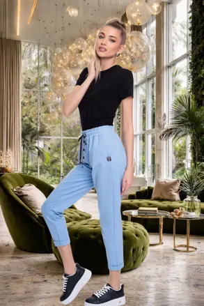 MAYO CHIX nohavice Pulzus modre