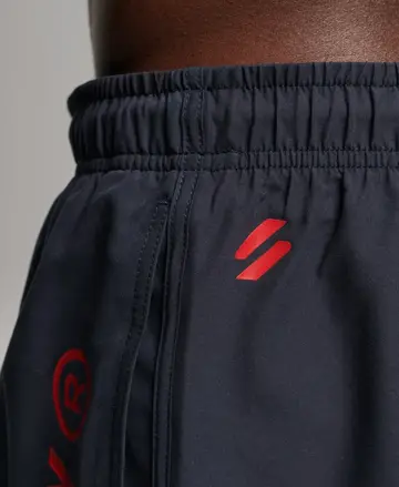 Superdry pánske plavky tmavomodré