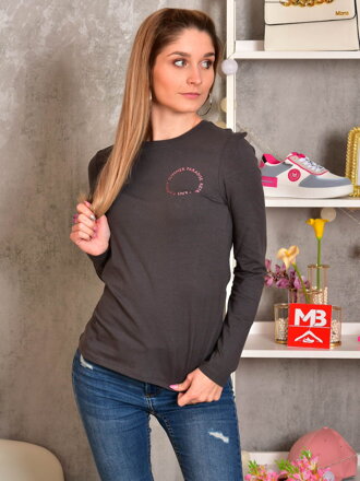  Dámsky top Retro Jeans Lyall antracitová