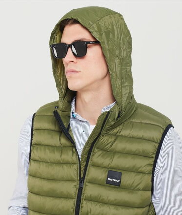 RETRO vesta AMOS khaki