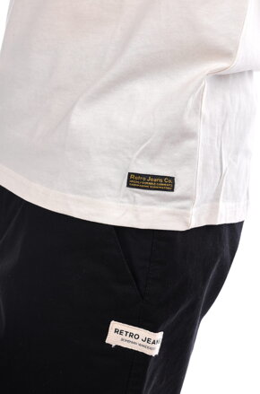 Pánske tričko MONSERRATT offwhite Retro Jeans