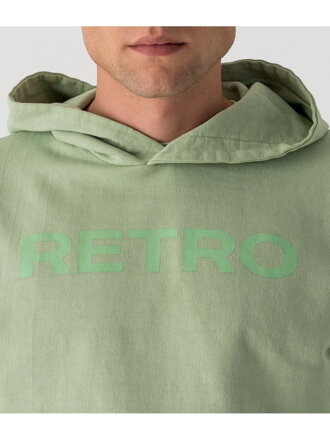 RETRO mikina pánska zelená Dreamer hoodie
