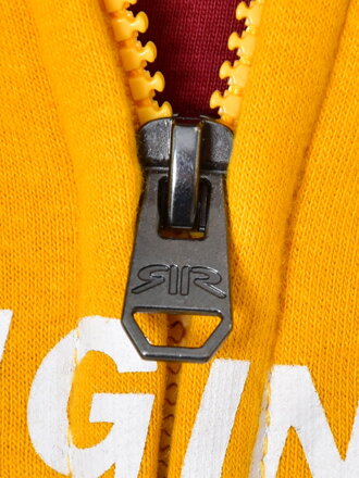 Pánska mikina CHAMPION ZIPUP yellow Retro Jeans