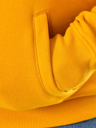 Pánska mikina CHAMPION ZIPUP yellow Retro Jeans